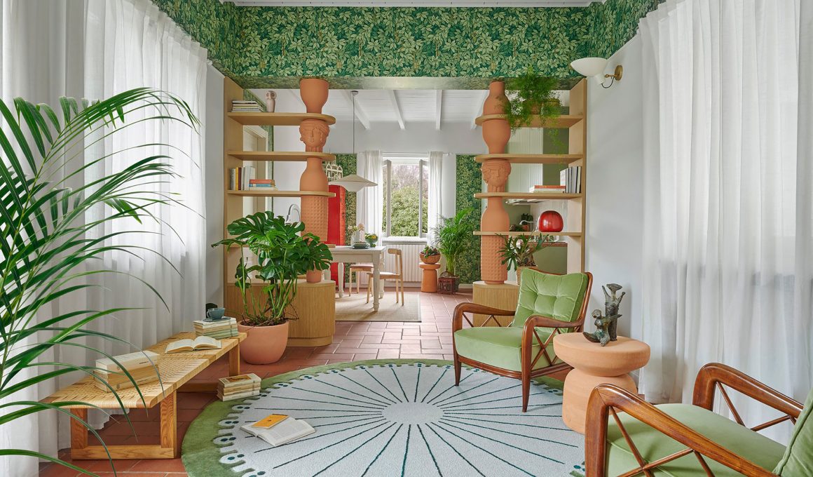 Studio Paradisiartificiali: Fluid Spaces and Symbolic Gardens in Desio's "Ode to the Moon" Apartment