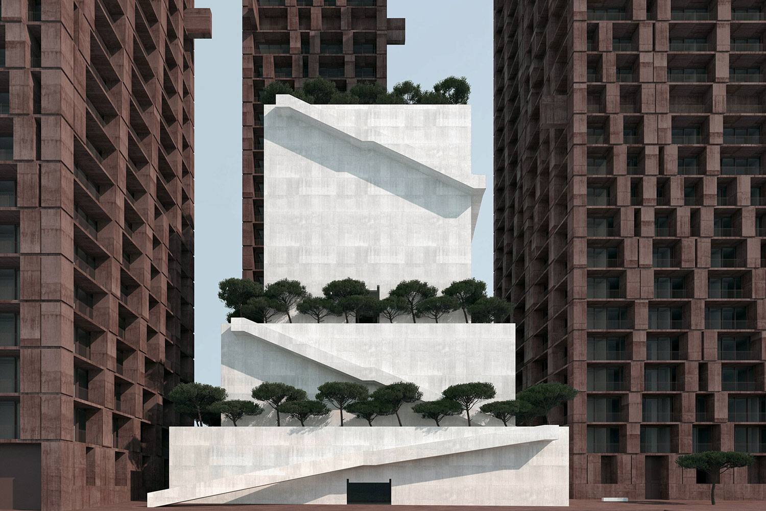 Three Totems Rise in Tirana: Olgiati's Rruga Adem Jashari