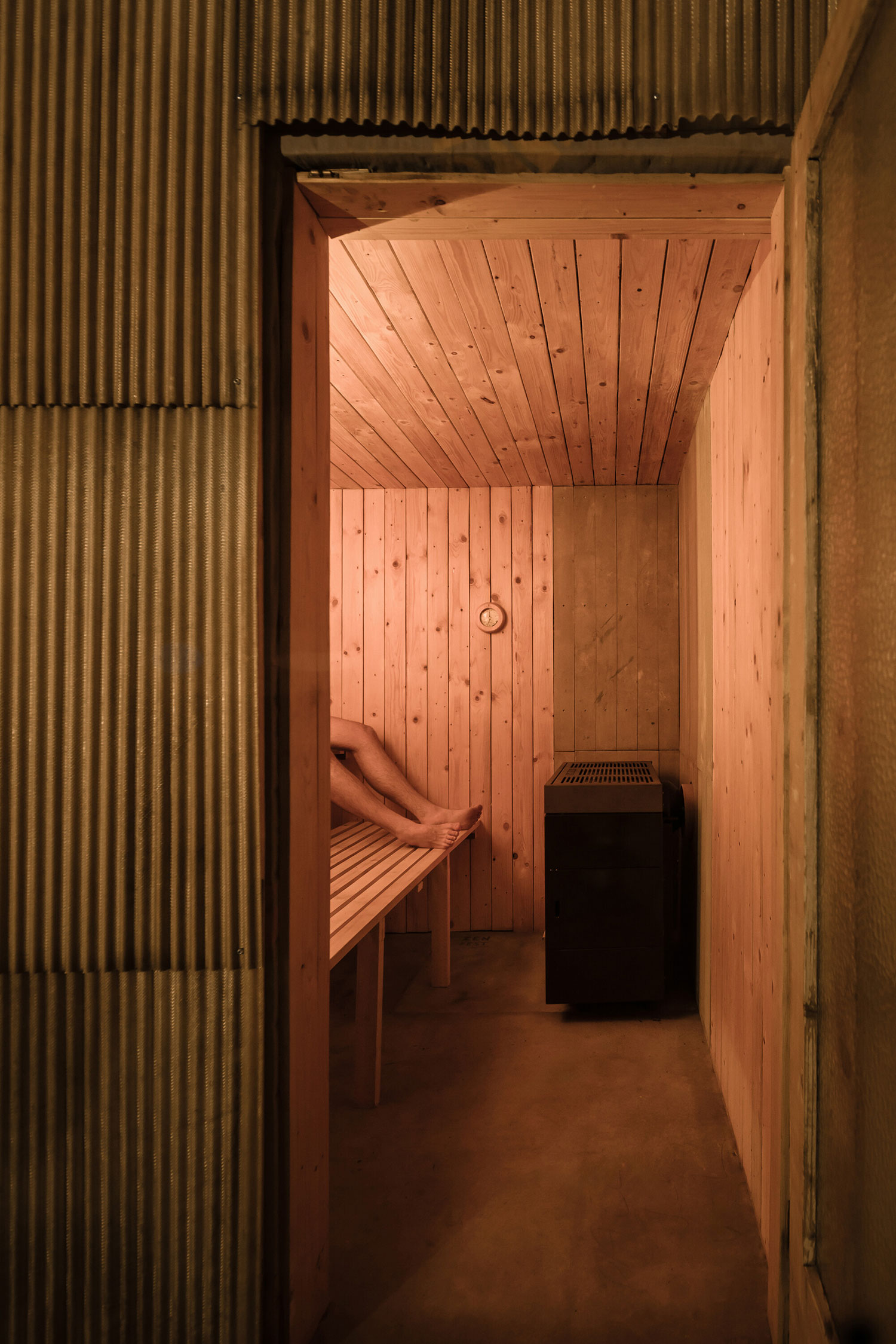 ika.architekti's Upcycled Sauna: A testament to creativity and sustainability