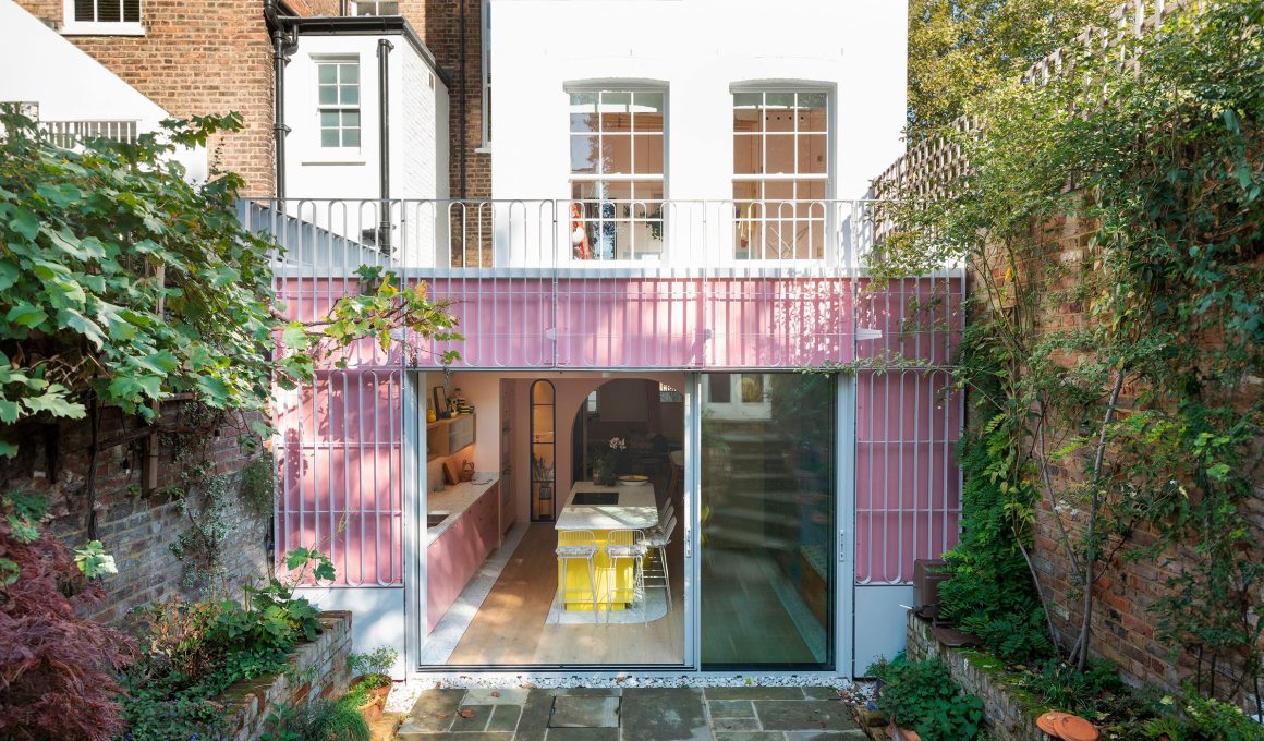 London's Vivid House: A Colourful Transformation of a Georgian Townhouse by YARD Architects