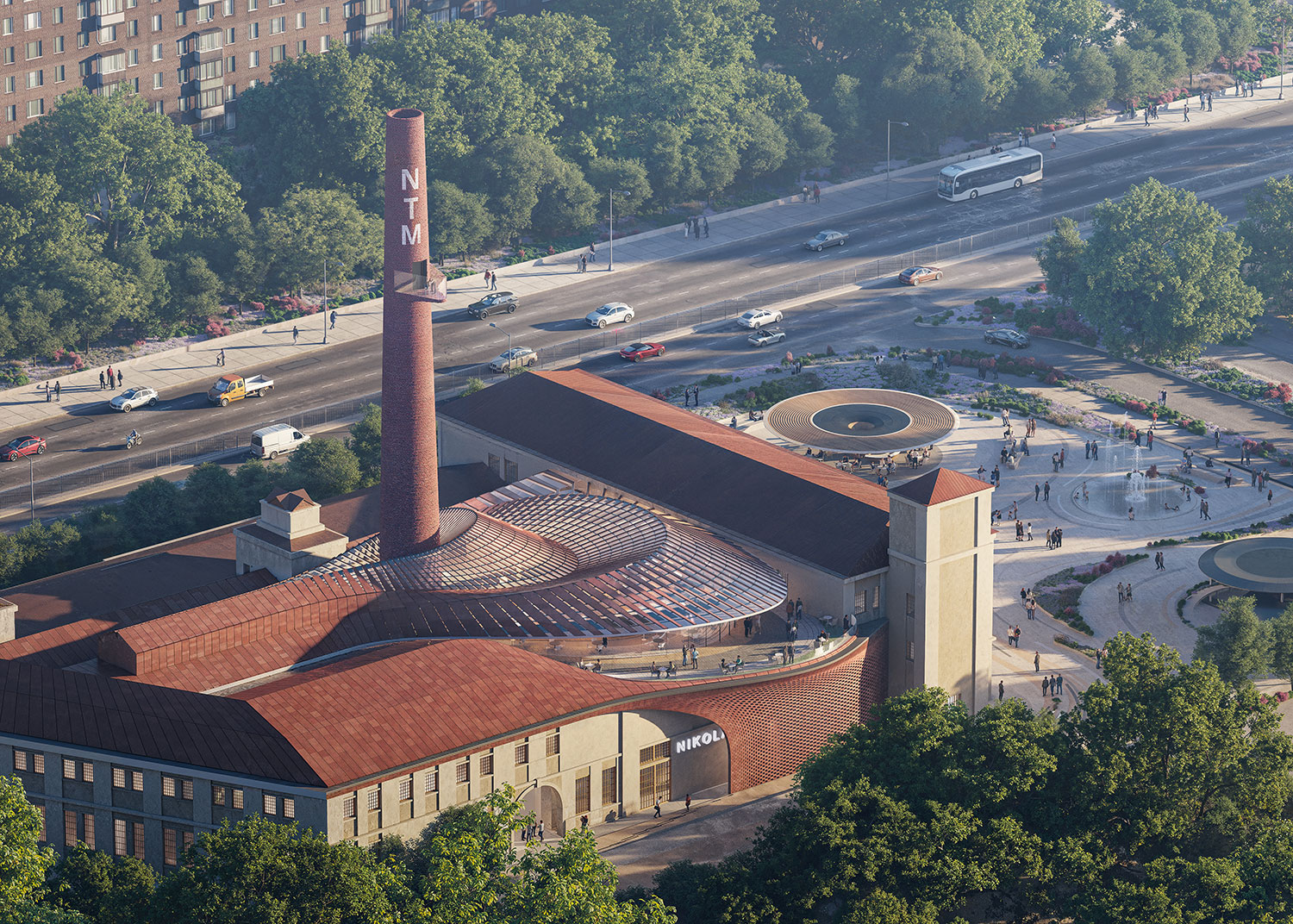 ZHA & BCP Reimagine Industrial Heritage: The New Nikola Tesla Museum in Belgrade