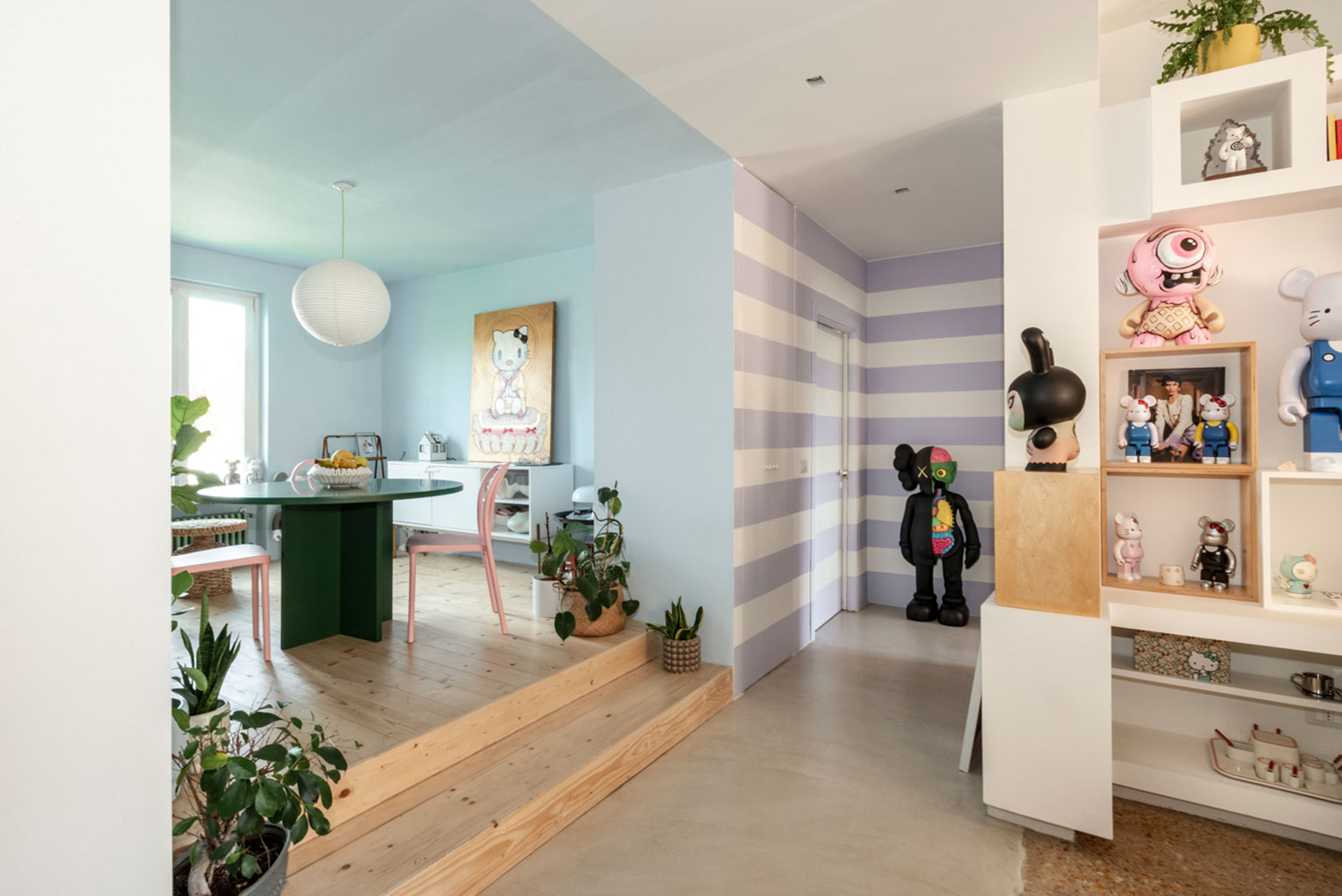 Brutalism Meets Pop: 02A Studio's Vibrant Casa Polly in Rome