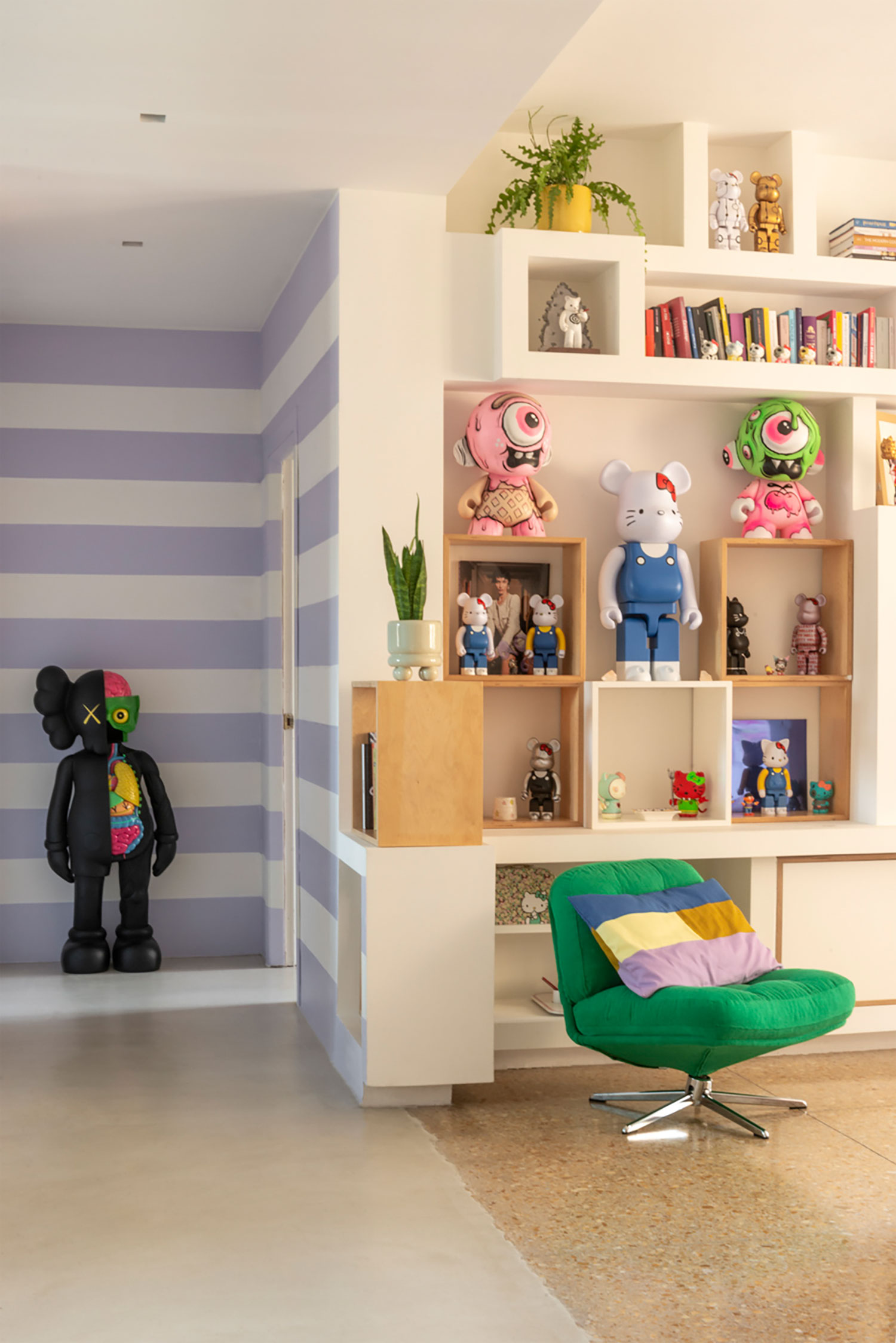 Brutalism Meets Pop: 02A Studio's Vibrant Casa Polly in Rome
