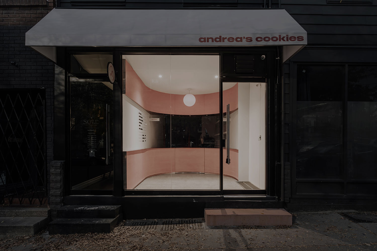 Andrea's Cookie Shop: Toronto's Visually Striking Cookie Shop by StudioAC