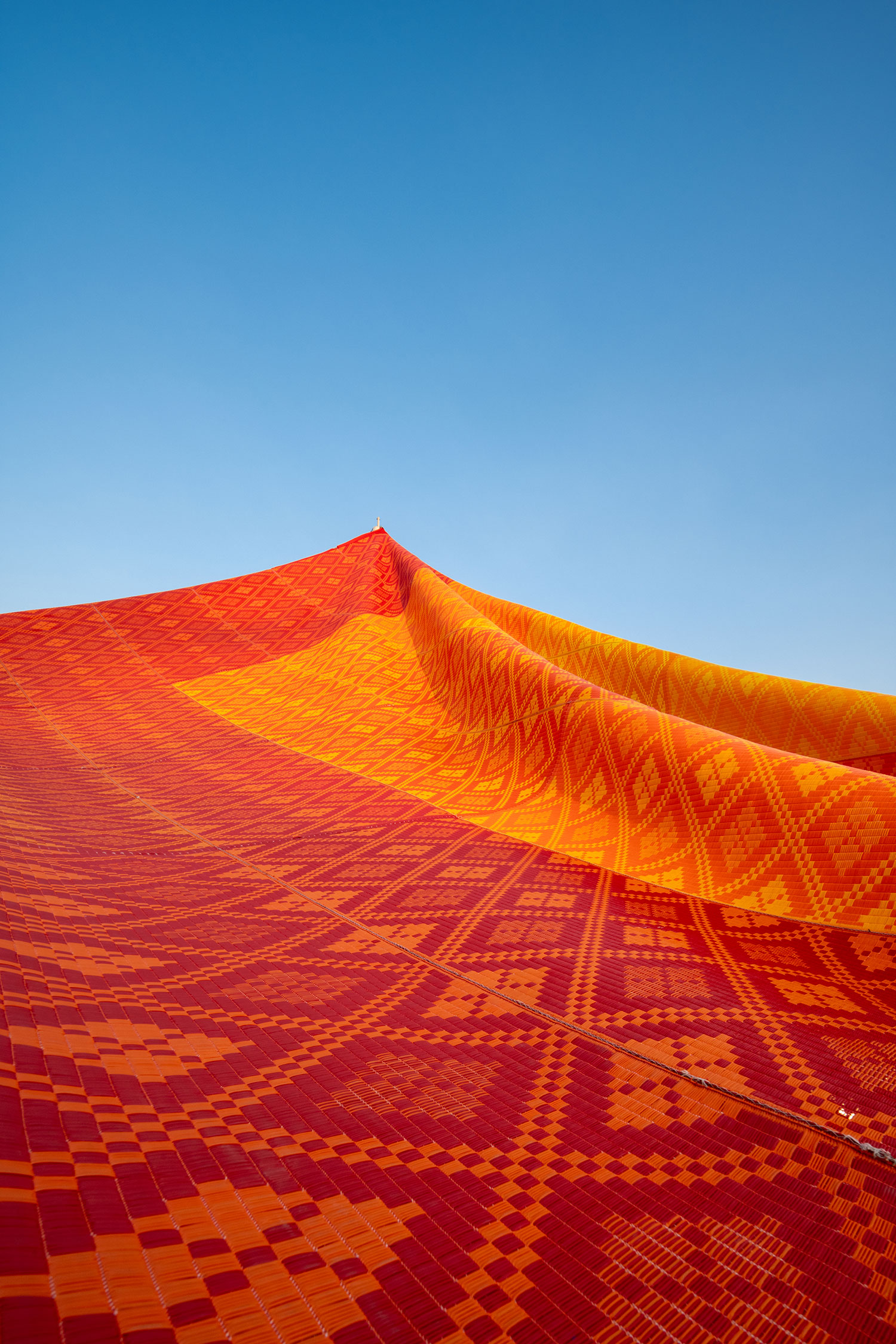 A Tapestry of Change: MVRDV's "Mega Mat" Weaves a Narrative of Recycling at Bangkok Design Week