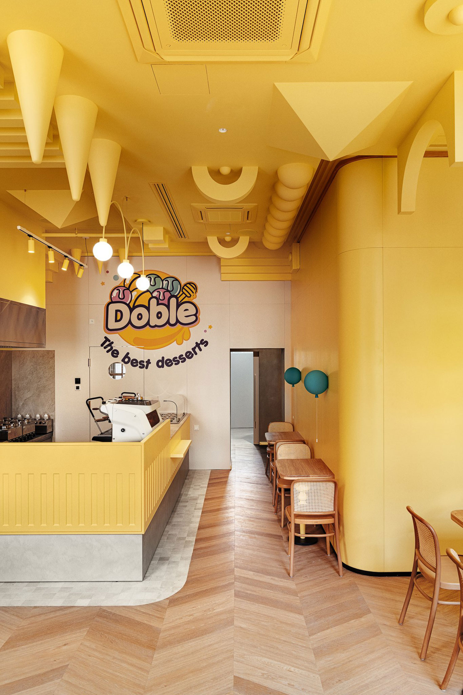 DOBLE Café: Dessert-Inspired Disruption in Historic Gdańsk