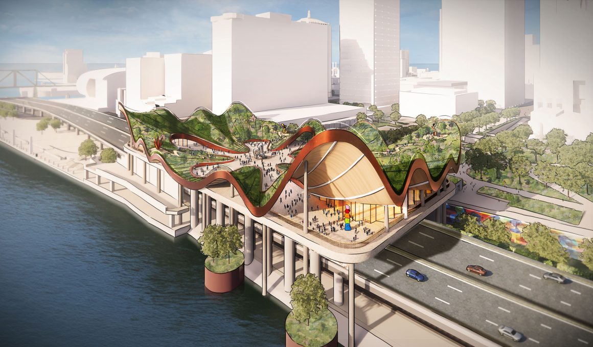 Heatherwick Studio Unveils Vision for Louisville's Belvedere Park