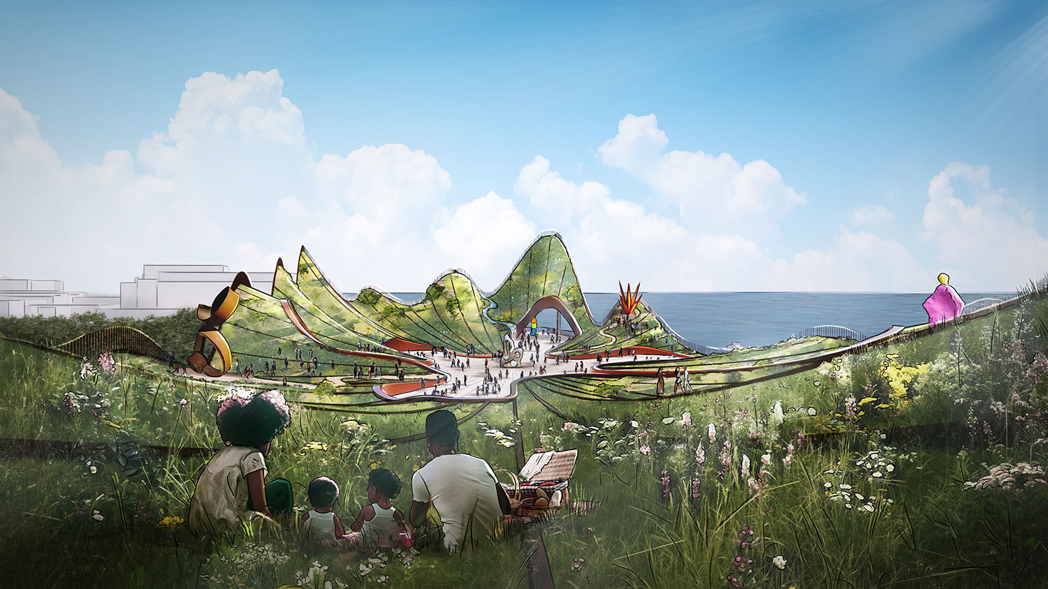 Heatherwick Studio Unveils Vision for Louisville's Belvedere Park