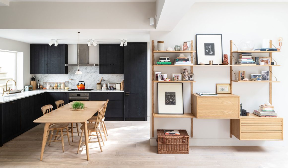 Light-Filled Family Home Created from a Dark Lower Ground Flat in London