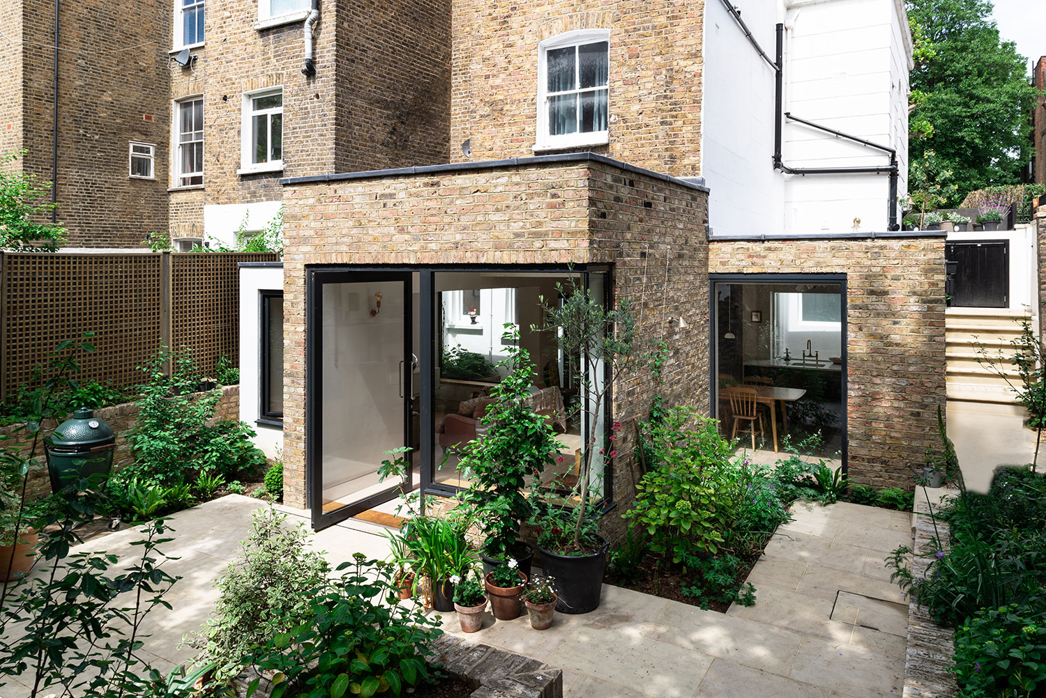Light-Filled Family Home Created from a Dark Lower Ground Flat in London