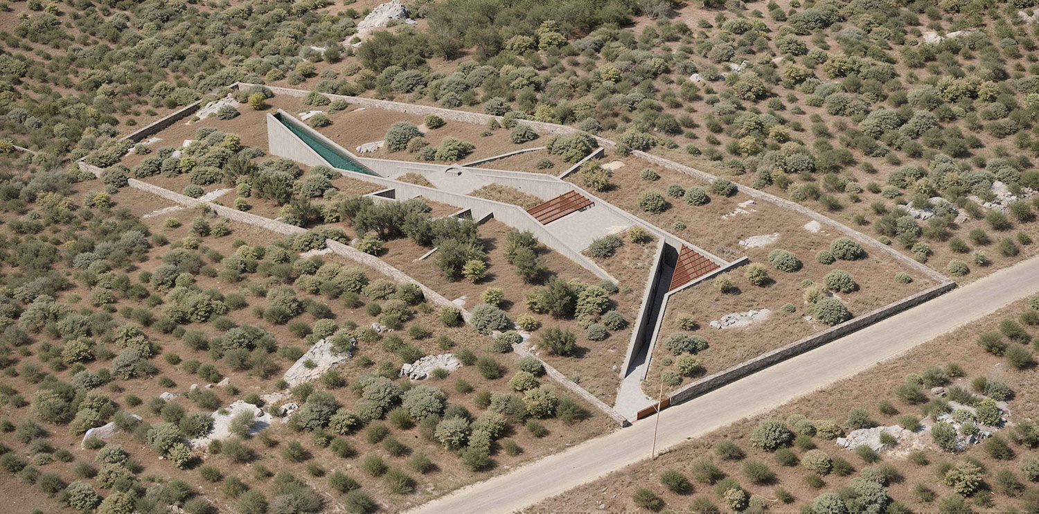 N'arrow House: Sustainable Rammed Earth Design by Mykonos Architects
