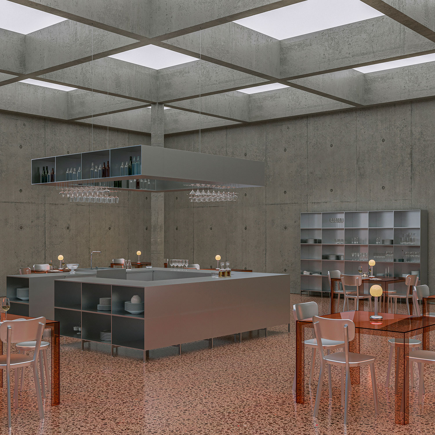 NEXUS Restaurant in Tokyo: Exploring Brutalism and Gastronomy