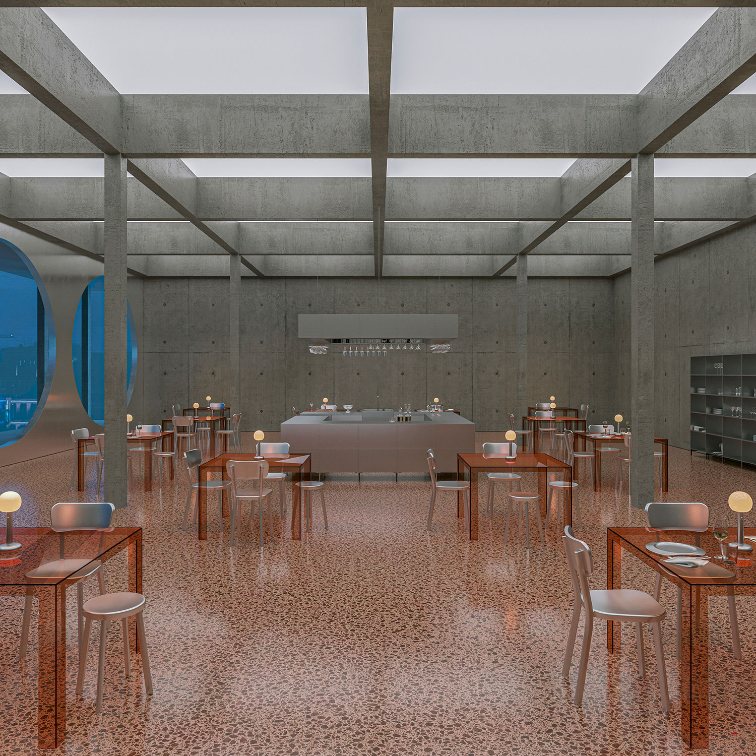 NEXUS Restaurant in Tokyo: Exploring Brutalism and Gastronomy
