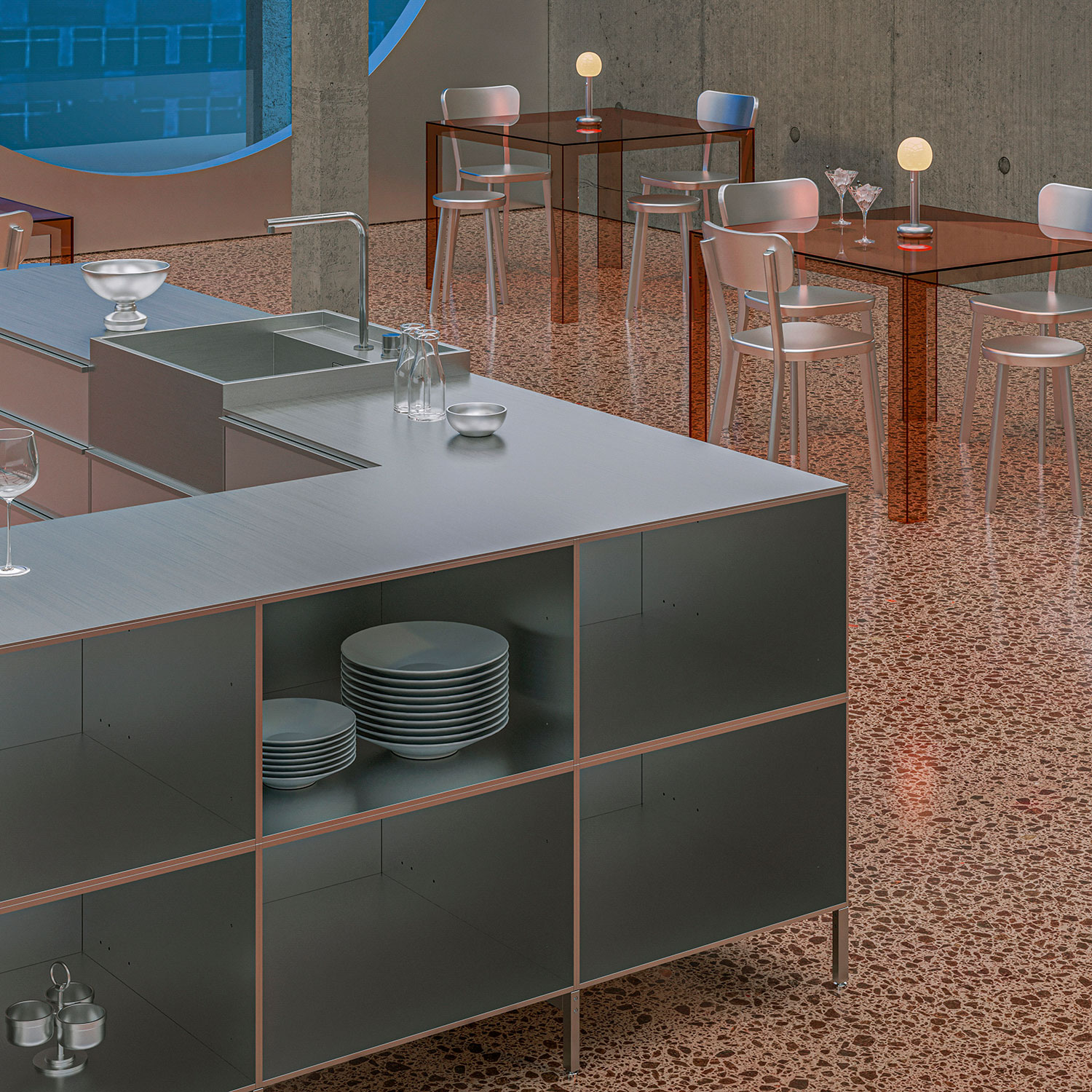 NEXUS Restaurant in Tokyo: Exploring Brutalism and Gastronomy