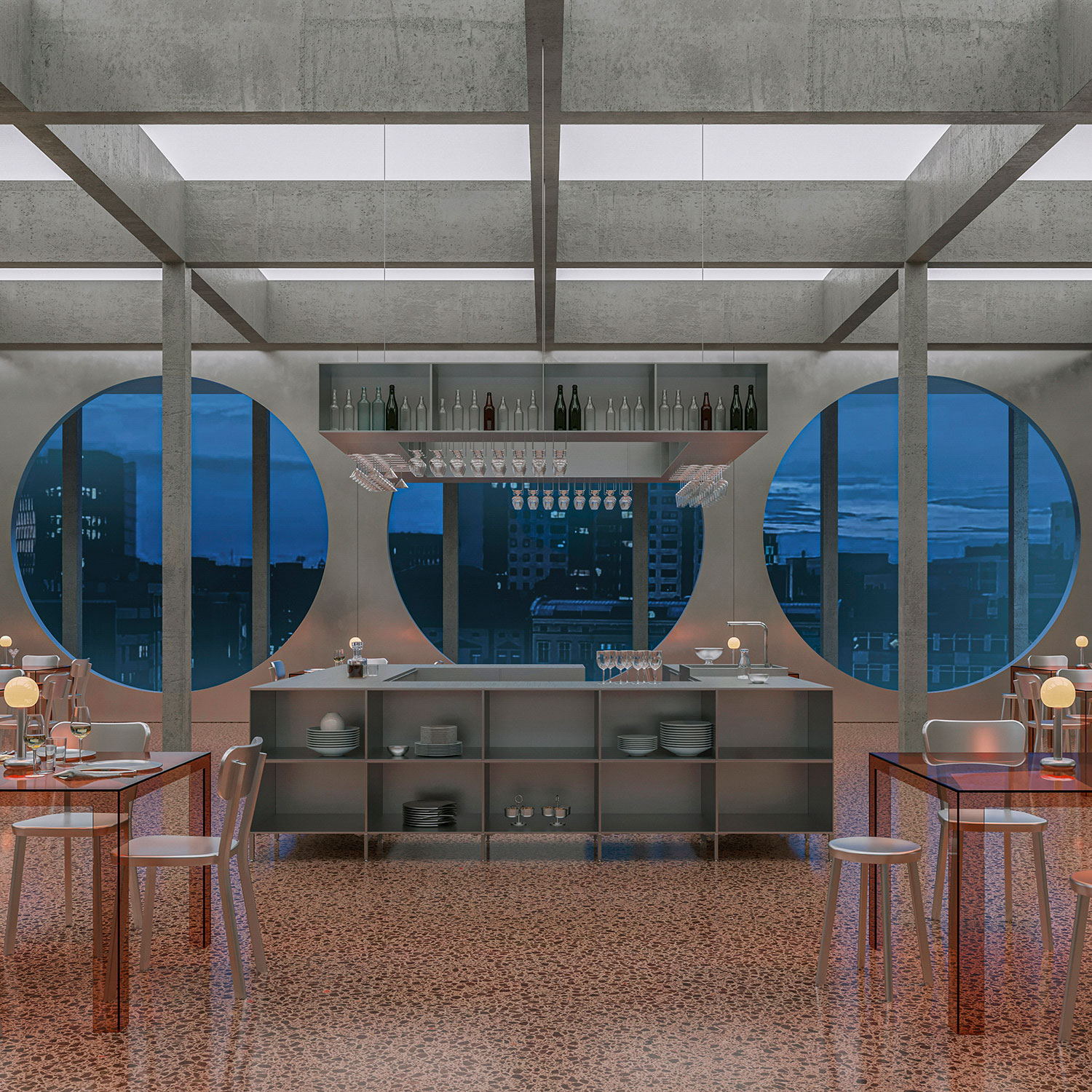 NEXUS Restaurant in Tokyo: Exploring Brutalism and Gastronomy