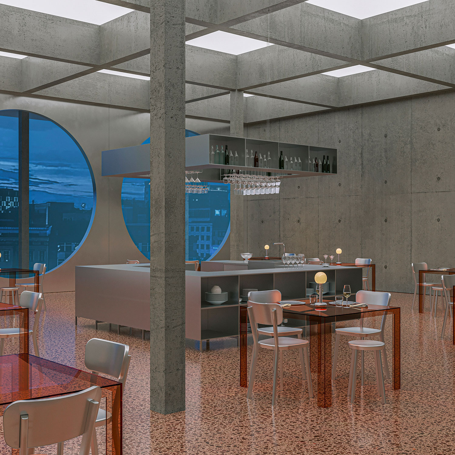 NEXUS Restaurant in Tokyo: Exploring Brutalism and Gastronomy