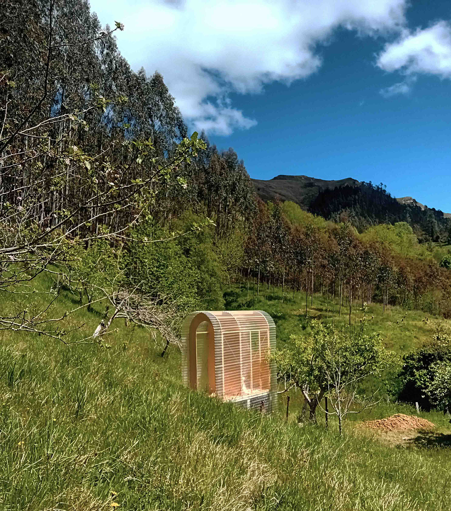 Nature's Restroom: Nico Goebel's Transparent Toilet in Spain