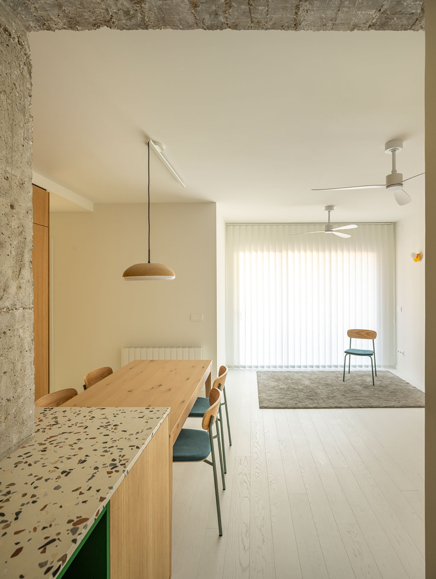 Nook Architects' Pop Art-Inspired Apartment Renovation in Barcelona