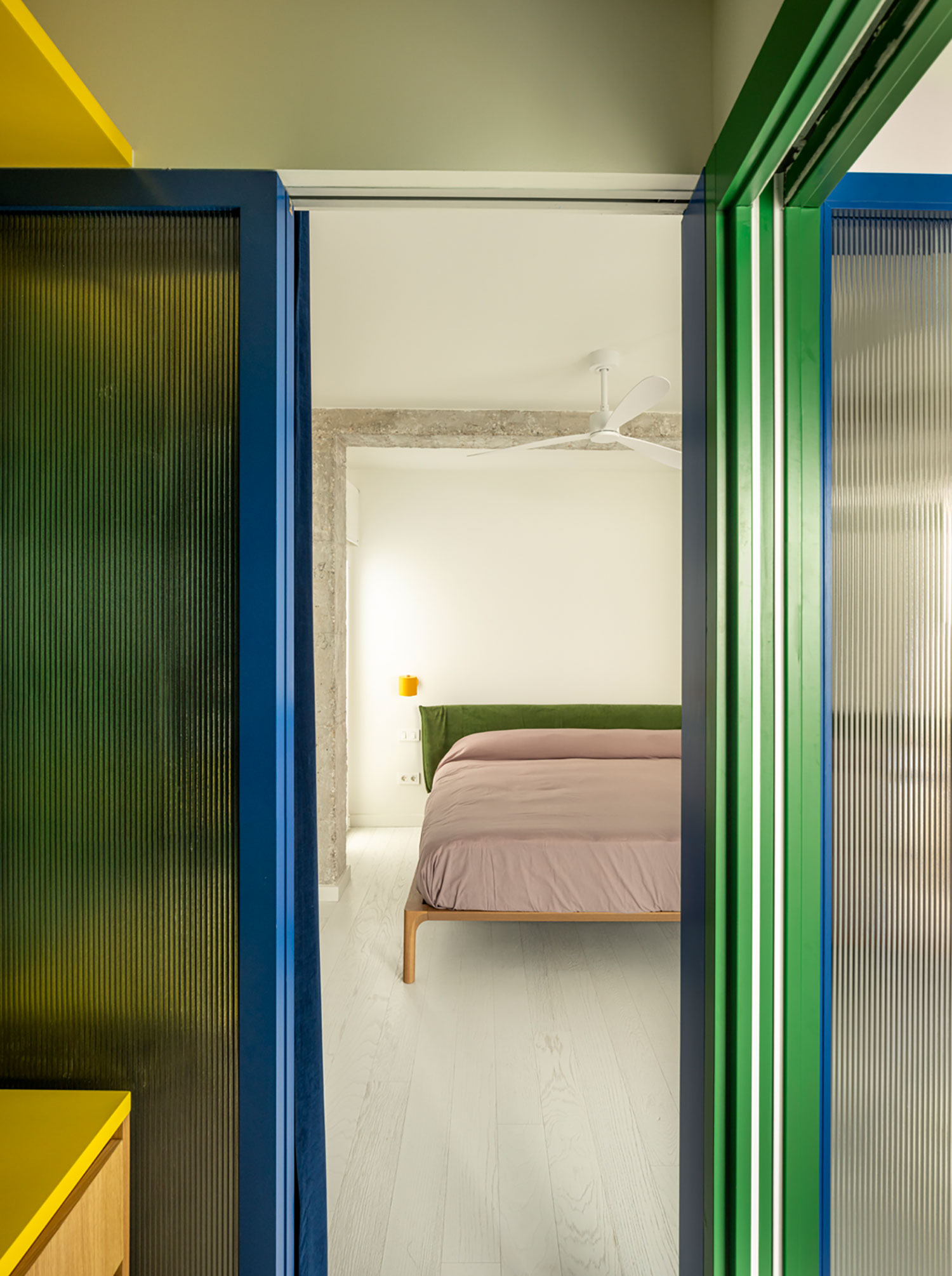 Nook Architects' Pop Art-Inspired Apartment Renovation in Barcelona