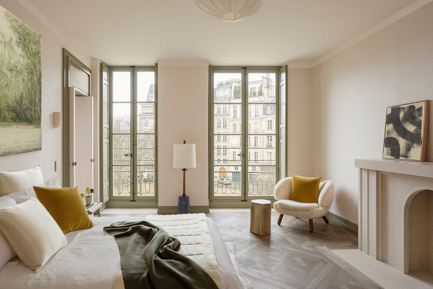 After Bach's Parisian Rhapsody: A Place Dauphine Apartment Reborn