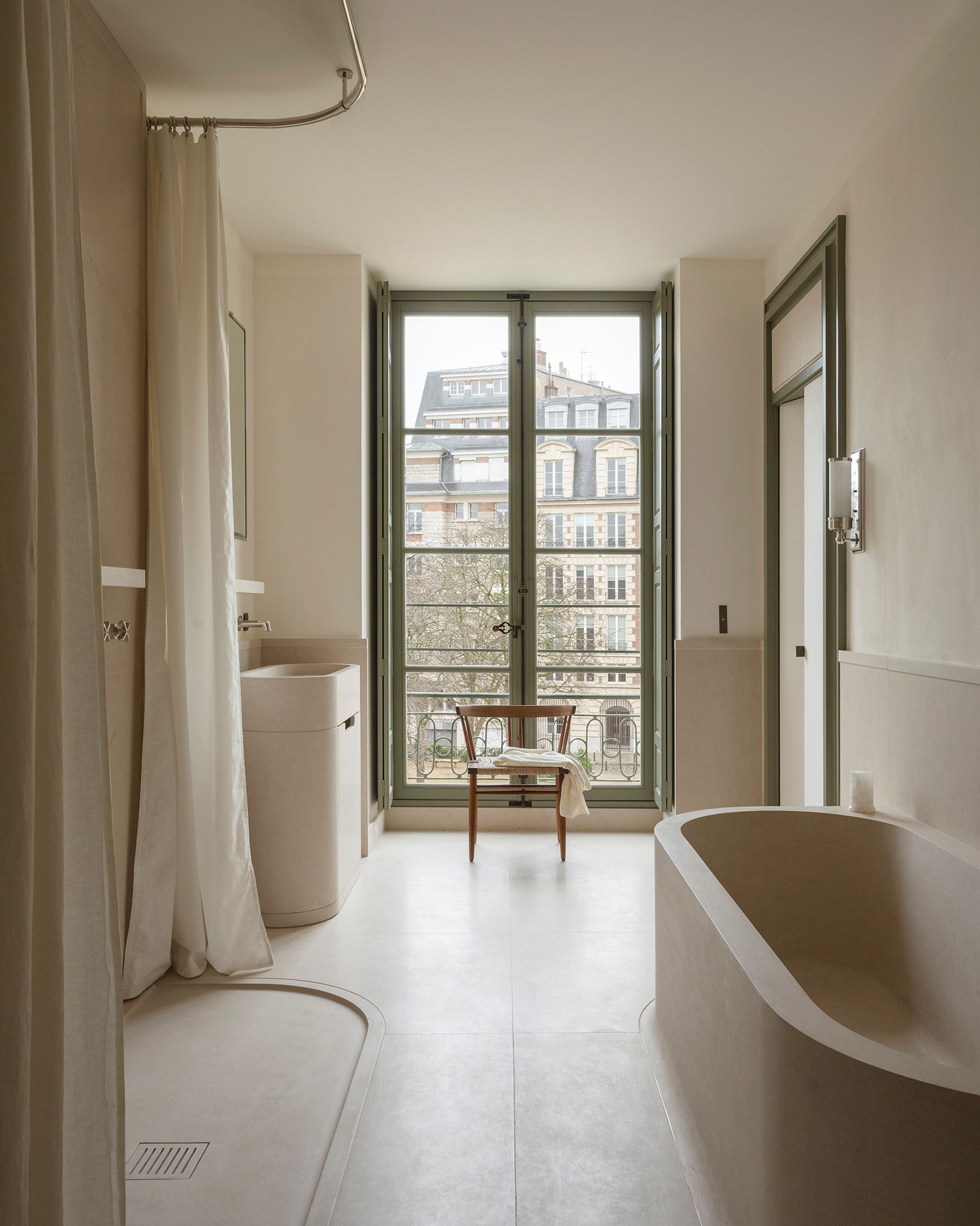 After Bach's Parisian Rhapsody: A Place Dauphine Apartment Reborn