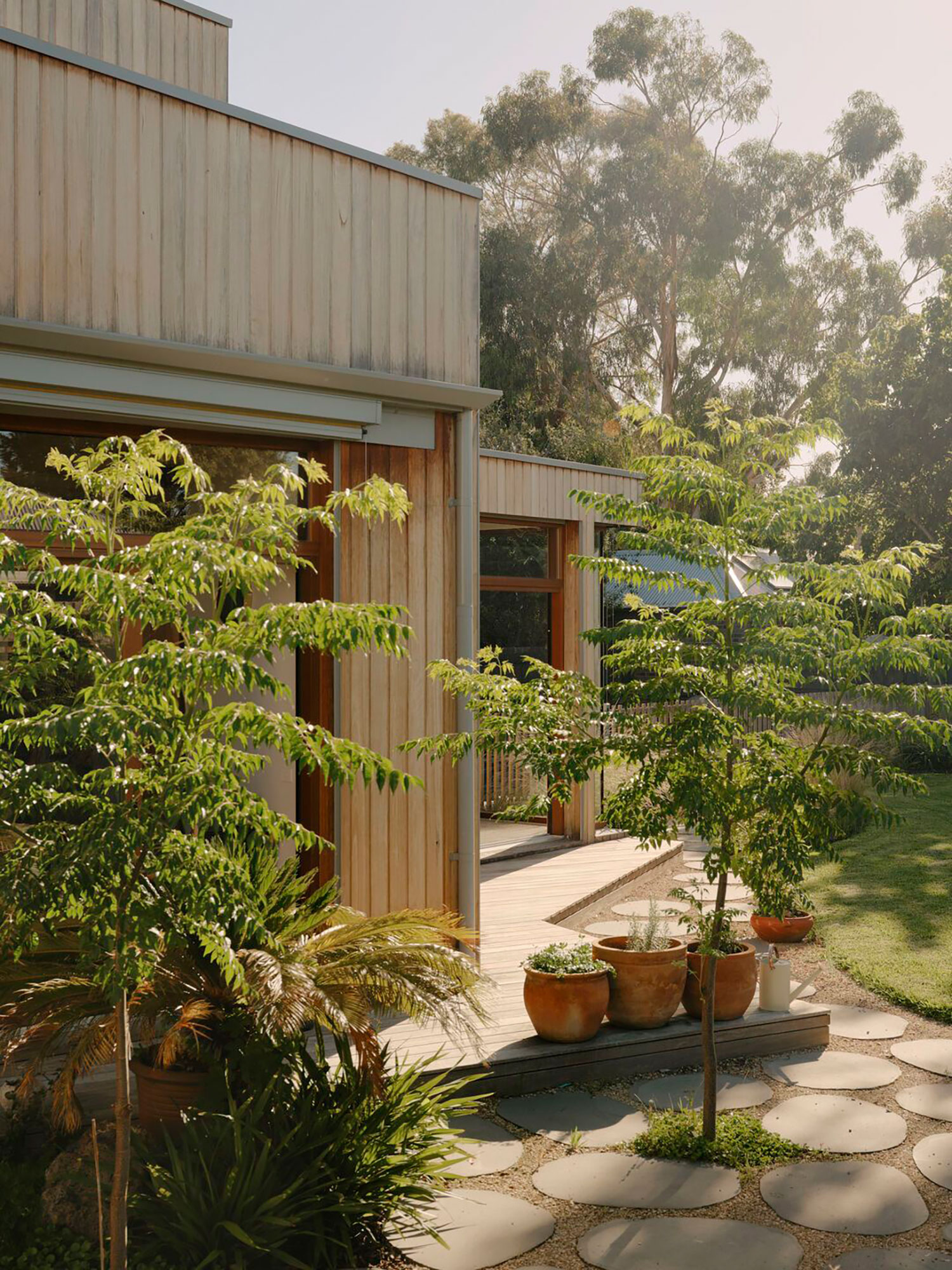 Rammed Earth & Timber: The Cloud Street House in Melbourne by Steffen Welsch Architects