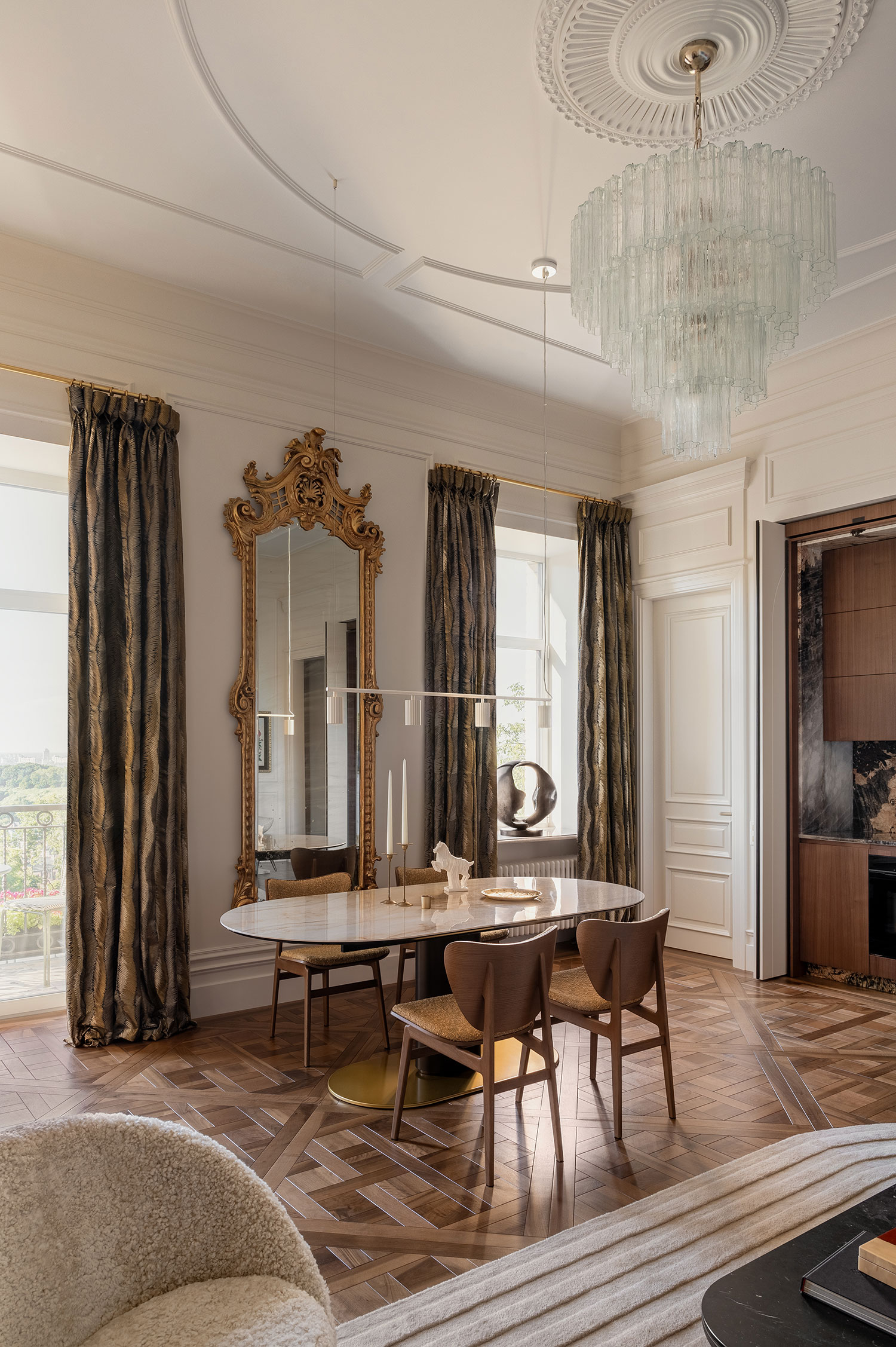 A Kyiv Apartment: Where History Whispers and Art Takes Center Stage