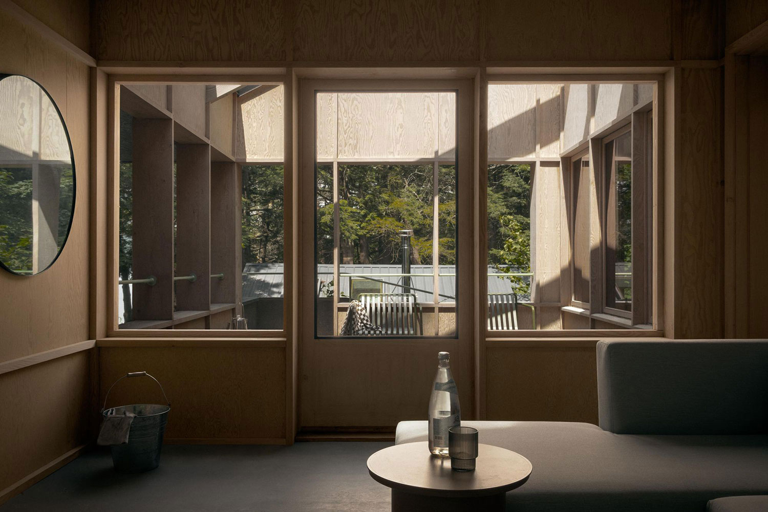 The Light and Shadow Play: Materiality at Anya Moryoussef's Smoke Lake Cabin