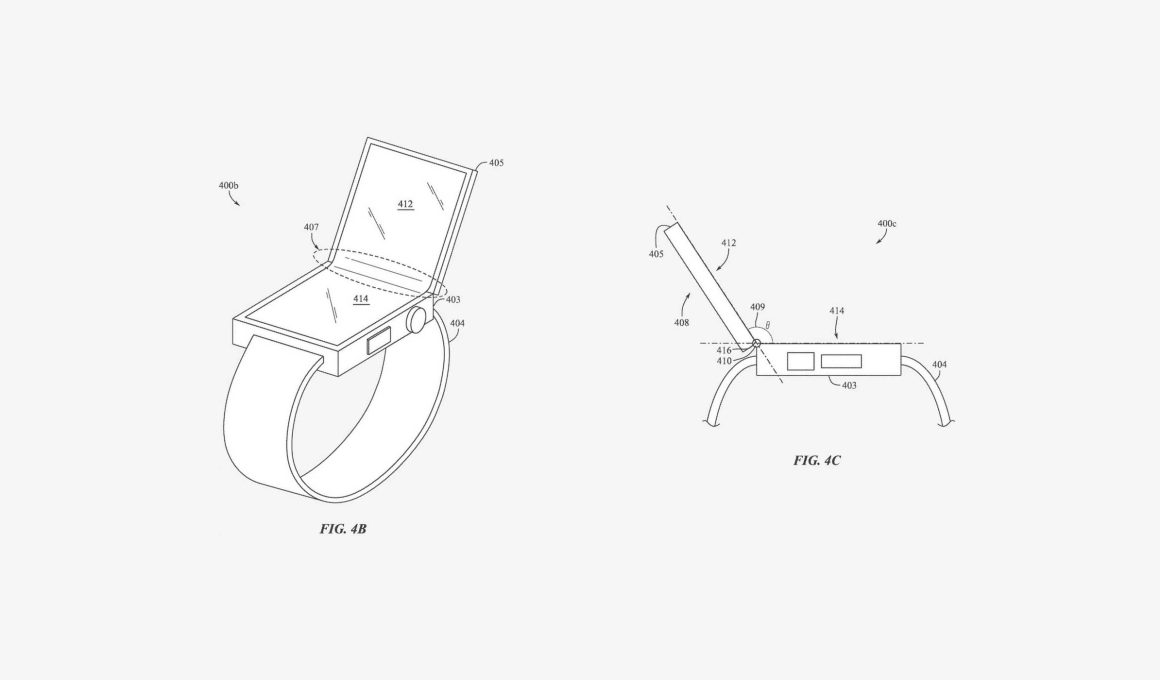 Apple Patent Reveals Foldable Smartwatch with Dual Cameras
