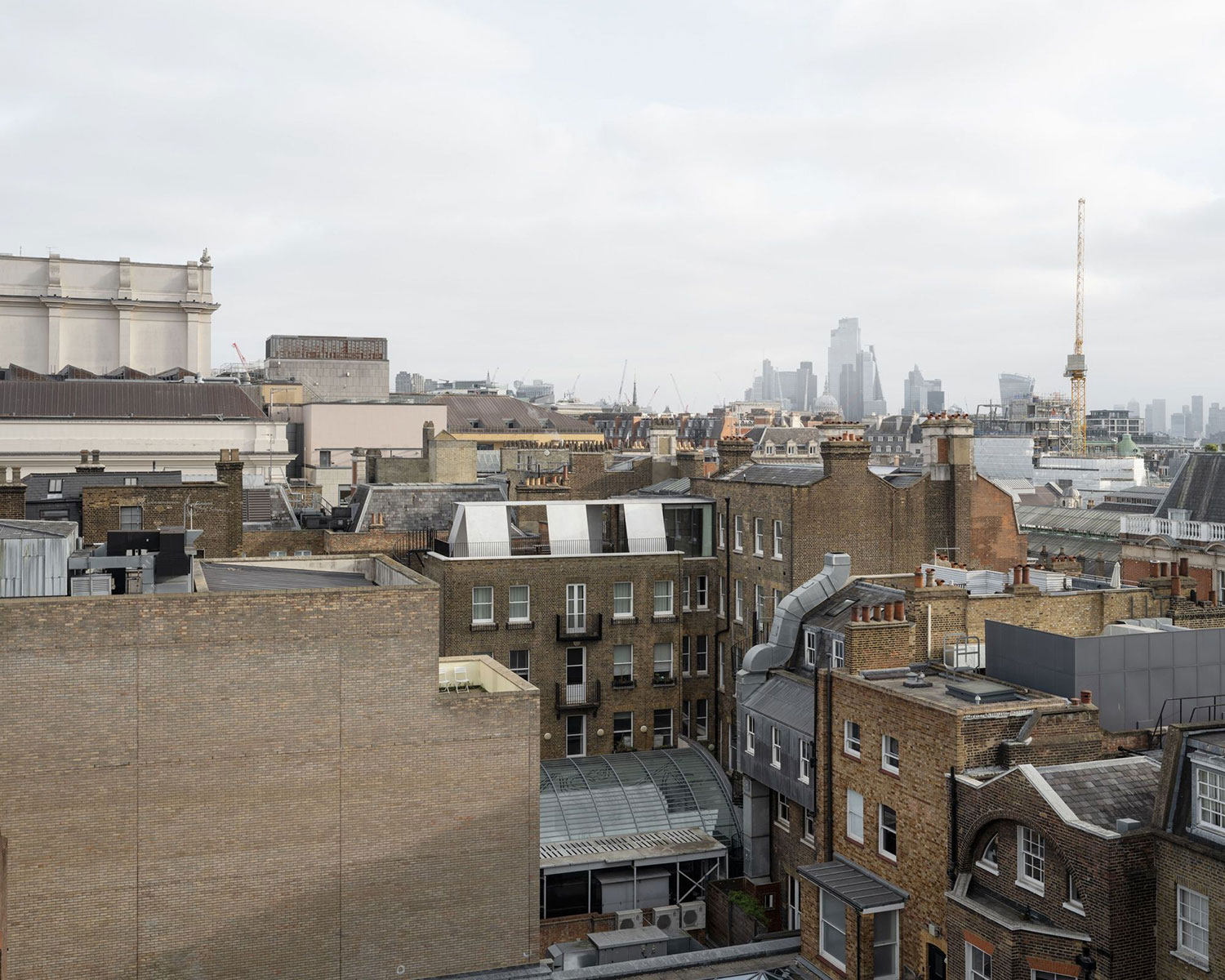 Covent Garden Penthouse: Carmody Groarke's Aluminium Apex