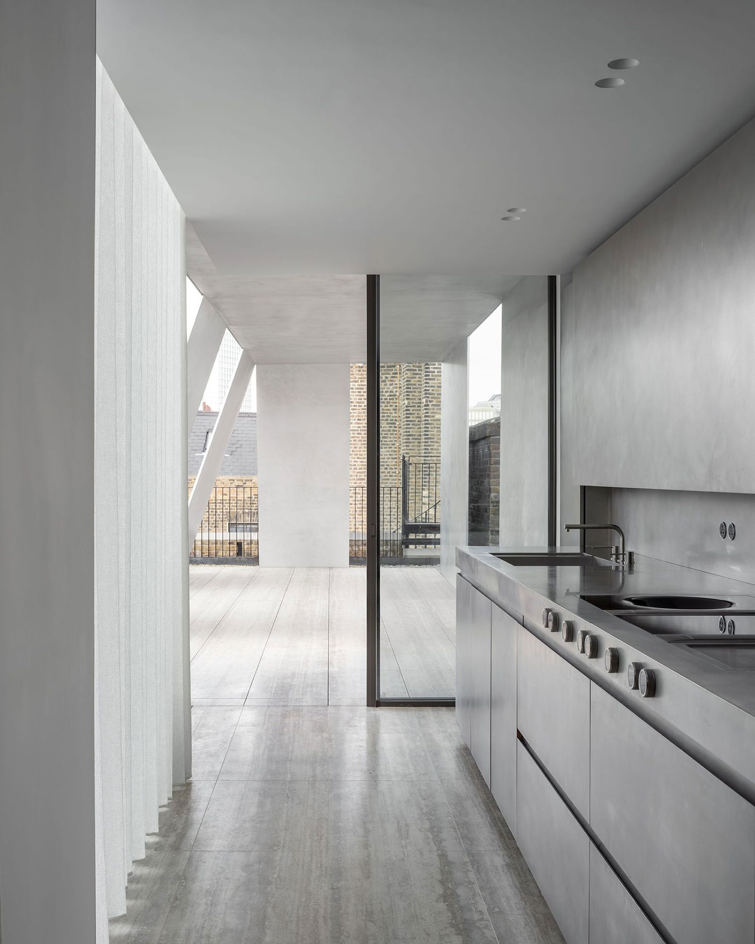 Covent Garden Penthouse: Carmody Groarke's Aluminium Apex