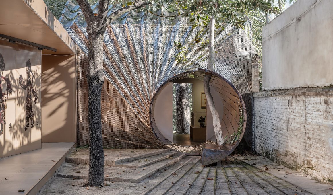 Daipu Architects' Streaming Light: Metal Mesh and Rural Revival in Xi'an