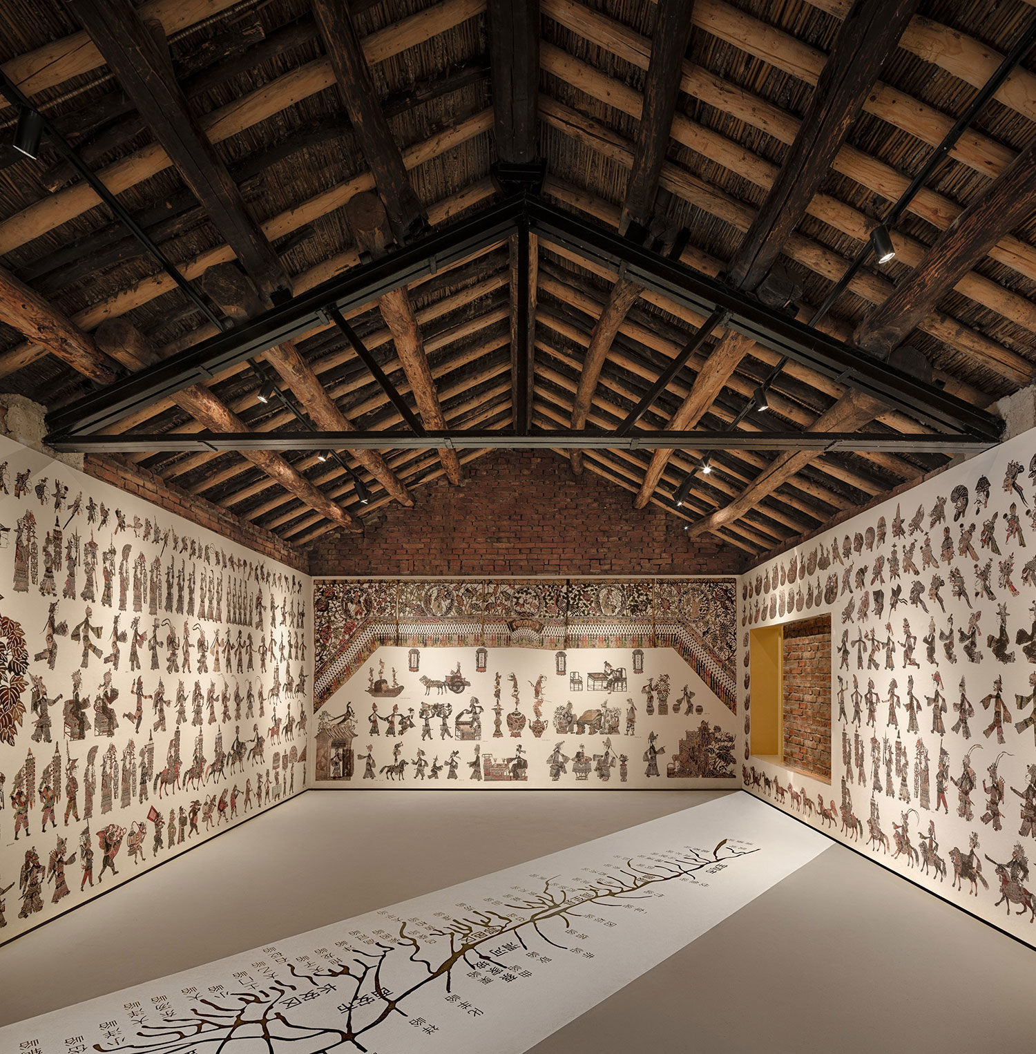 Daipu Architects' Streaming Light: Metal Mesh and Rural Revival in Xi'an