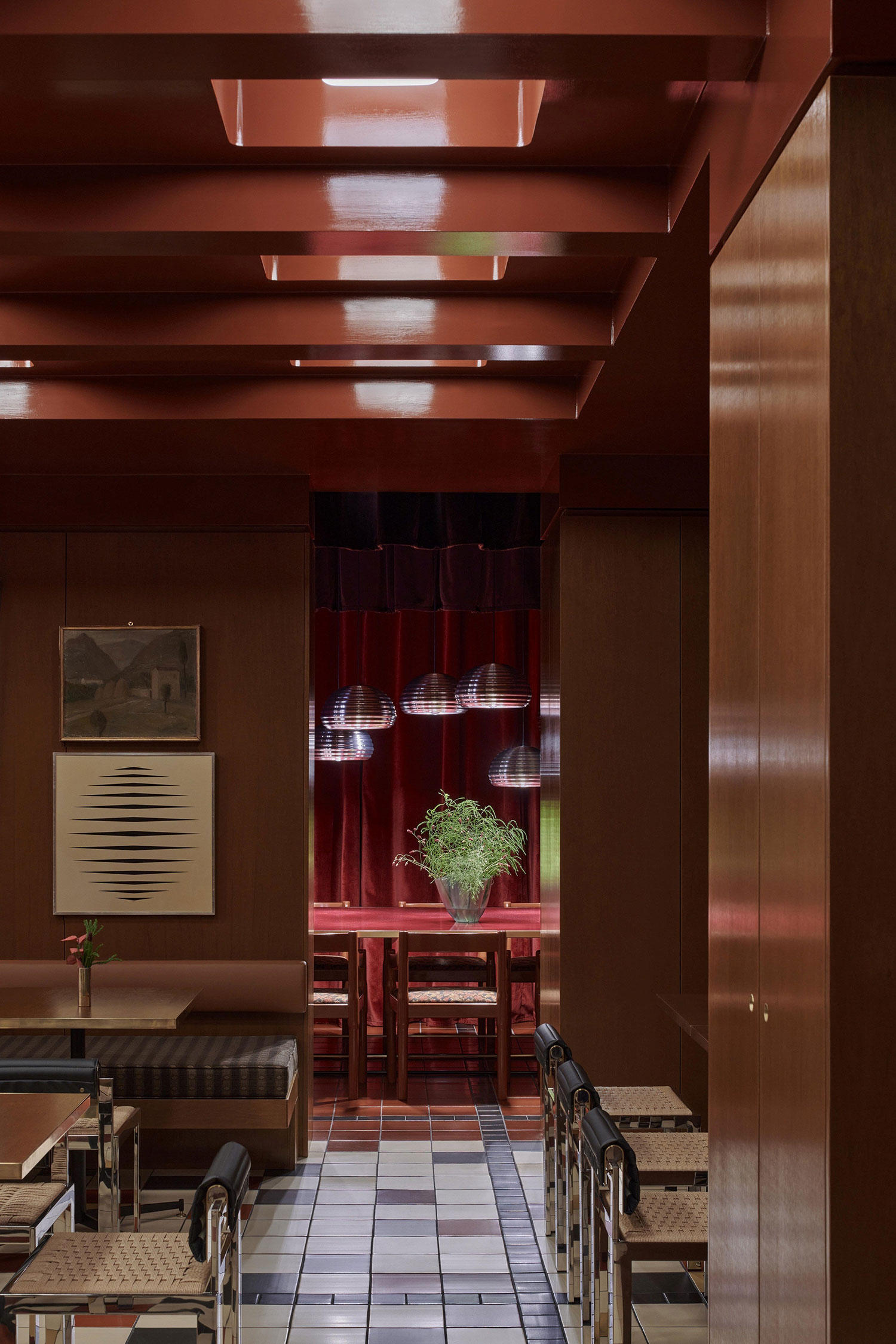 DIMORESTUDIO's Milan Trattoria del Ciumbia : Design & Nostalgia