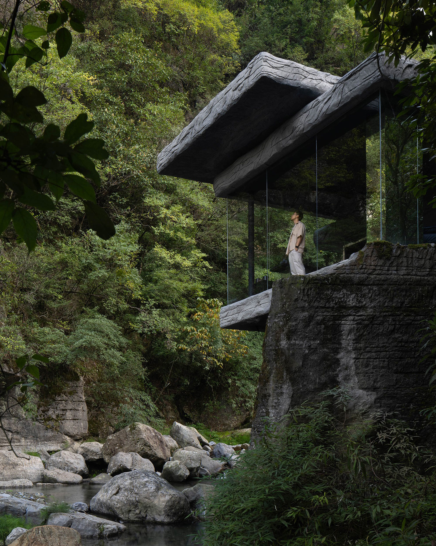 Drifting Stones Hut: DoDesign's Chongqing Architecture & Nature