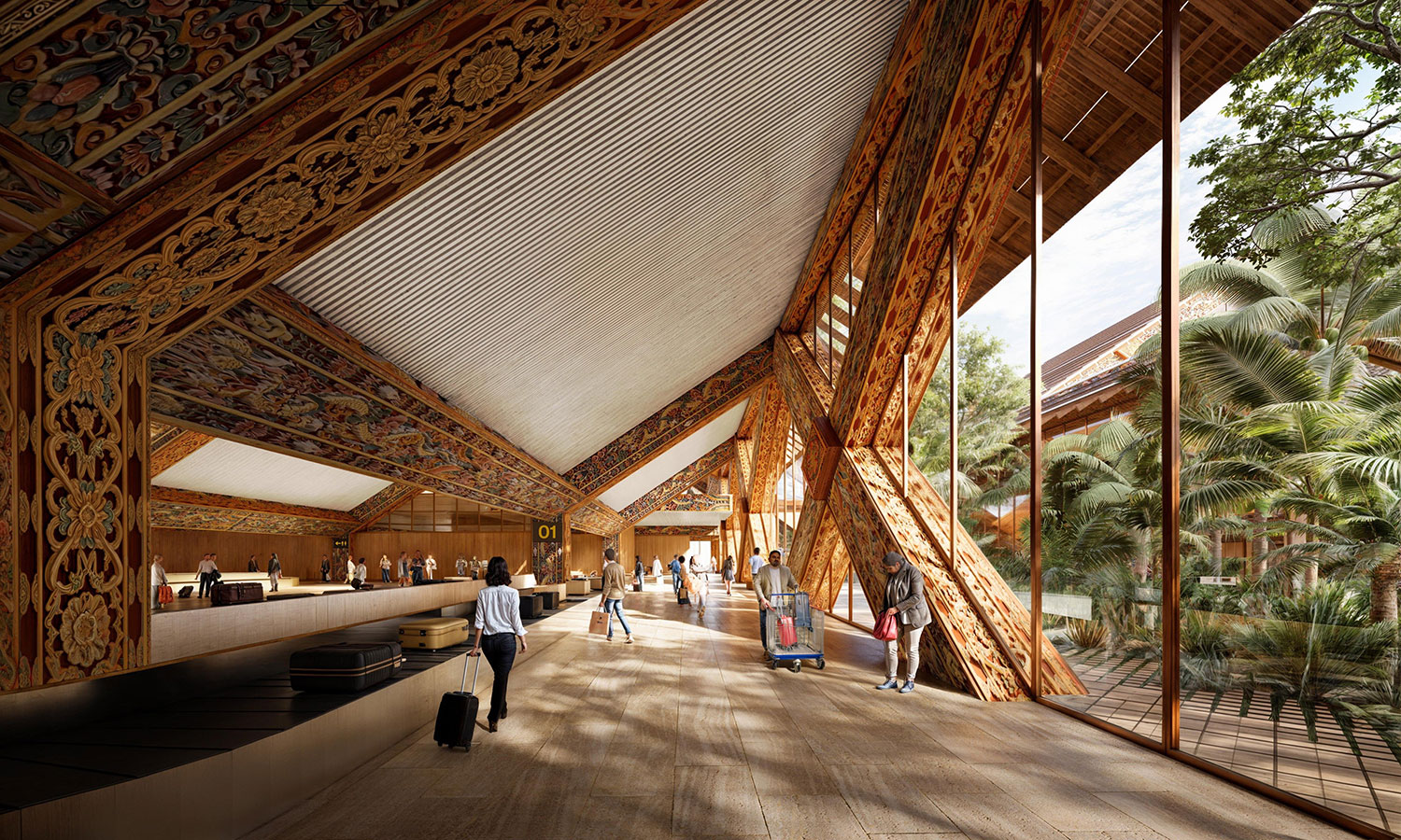 Gelephu Airport: BIG's Bhutan Timber Design