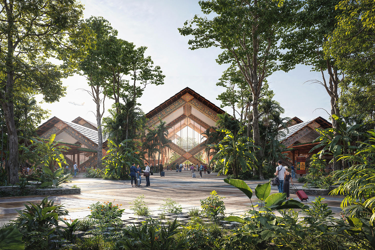 Gelephu Airport: BIG's Bhutan Timber Design