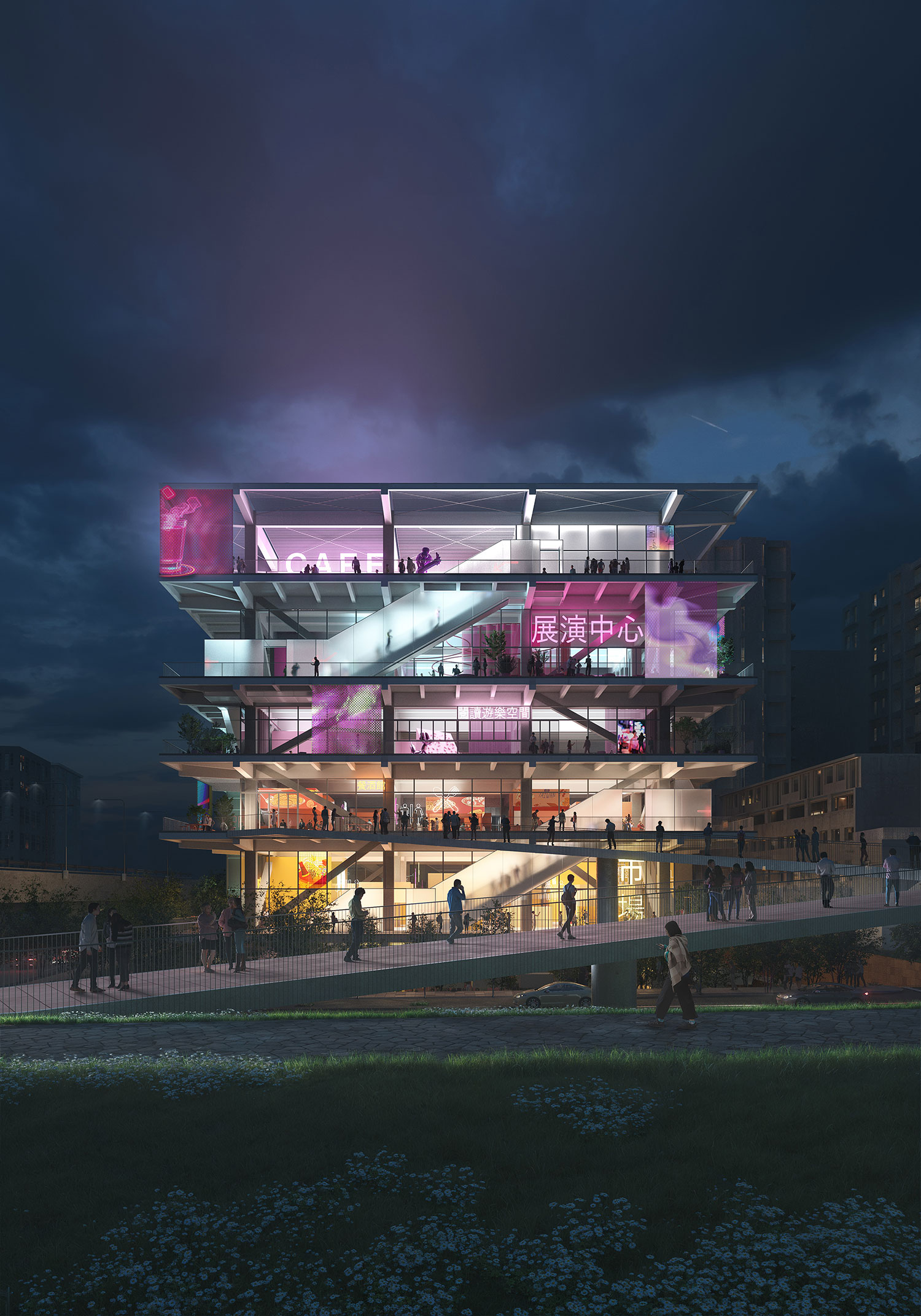 MVRDV Market Cube: Taiwan's Next-Gen Food & Culture Space