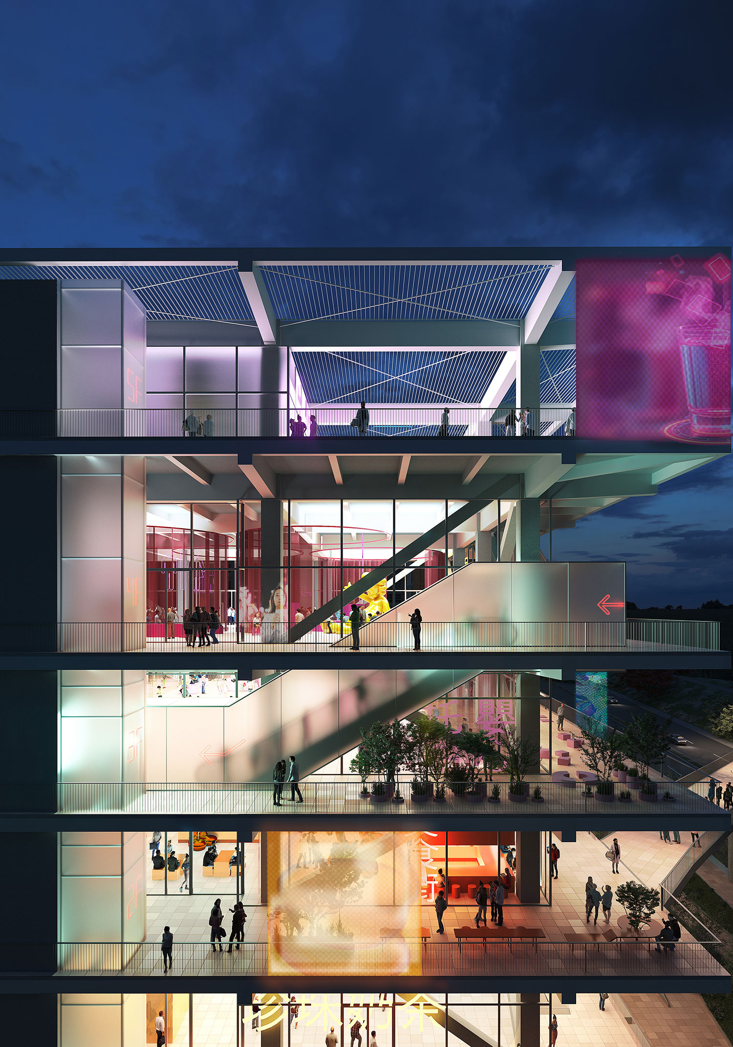 MVRDV Market Cube: Taiwan's Next-Gen Food & Culture Space