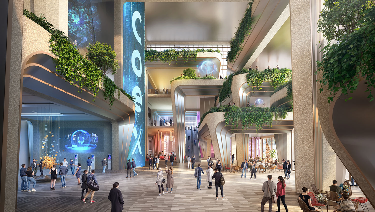 Seoul's "Cabinet of Curiosities": Heatherwick Studio Wins Competition to Revitalize Coex