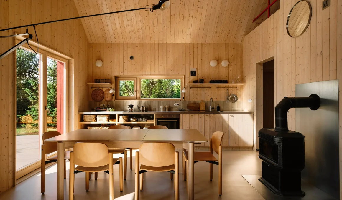 Reinterpreting Rurality: Aleksandra Hyz's Modern Red House in Brok