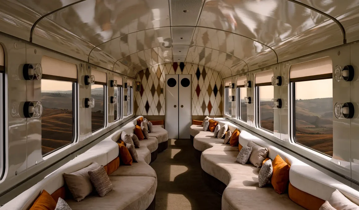 DIMORESTUDIO Reimagines Luxury Travel with La Dolce Vita Orient Express