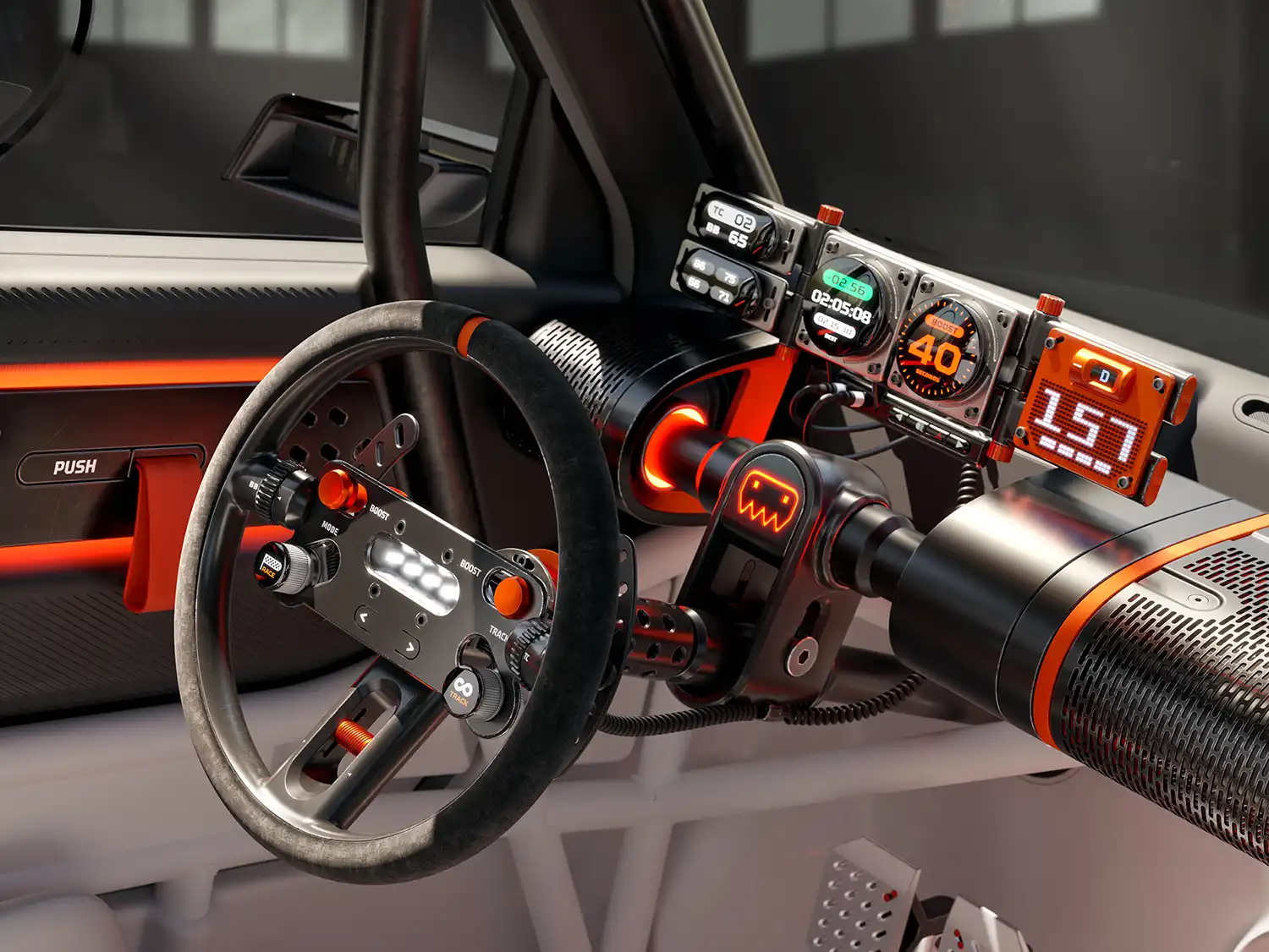 Hyundai INSTERoid: Futuristic Electric Concept Car Breaks Boundaries