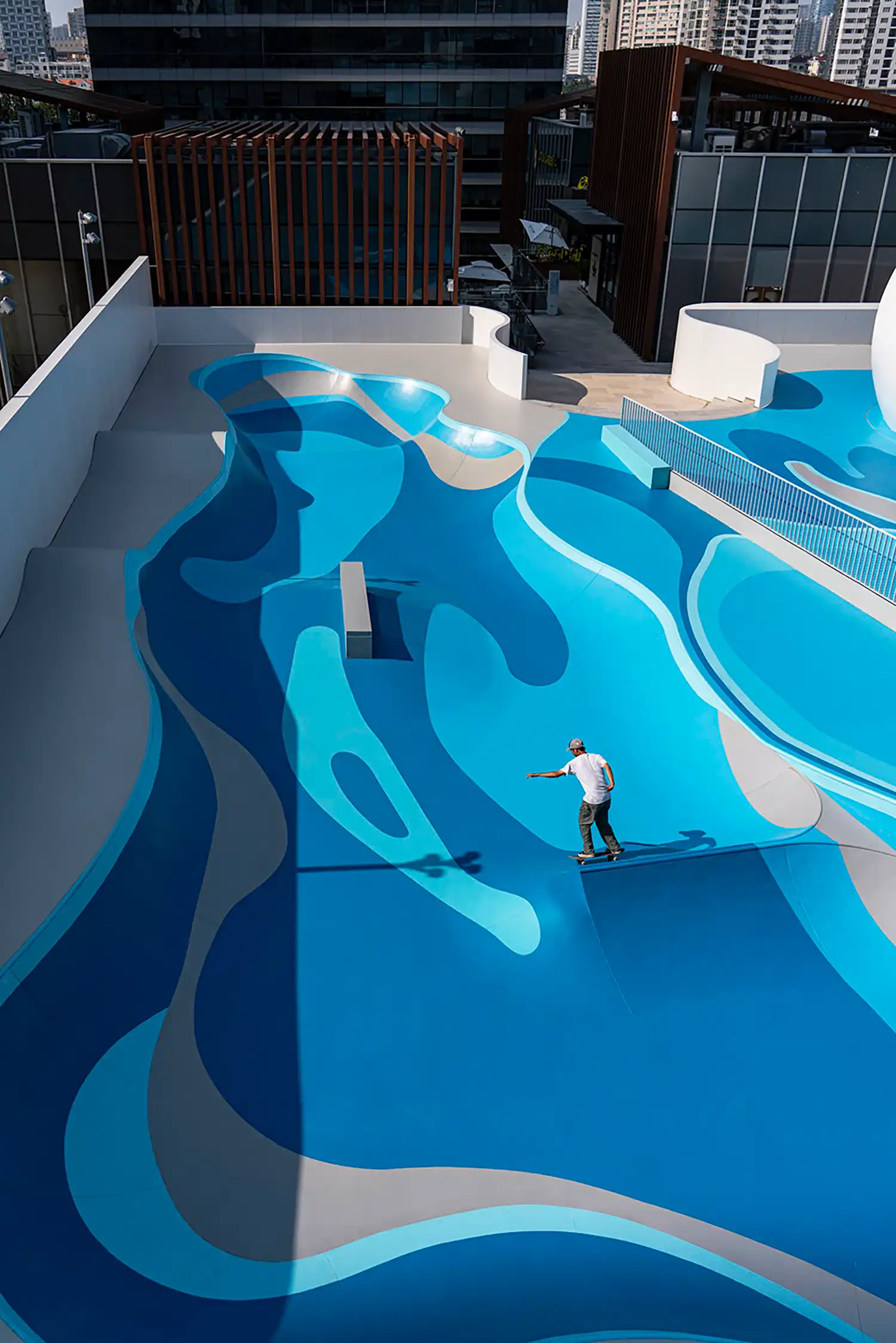 Rooftop Skatepark in Qingdao, China / Within Beyond Studio