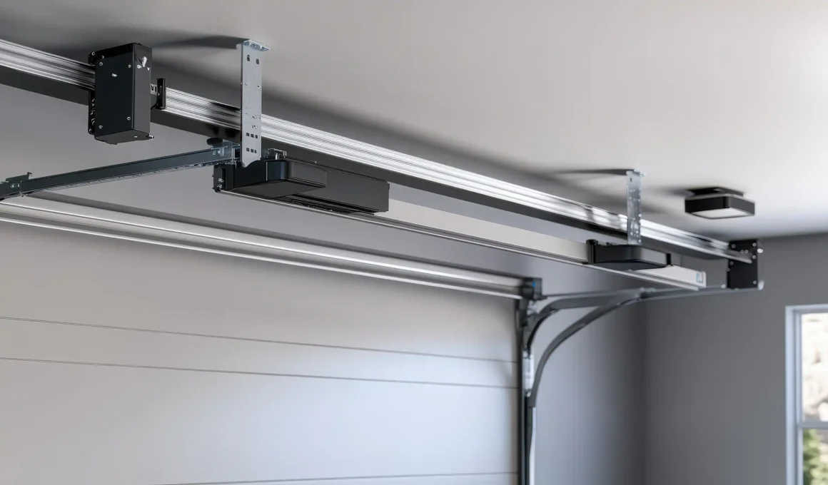 Professional Garage Door Repair Technician Servicing a Home in Farmington, MN