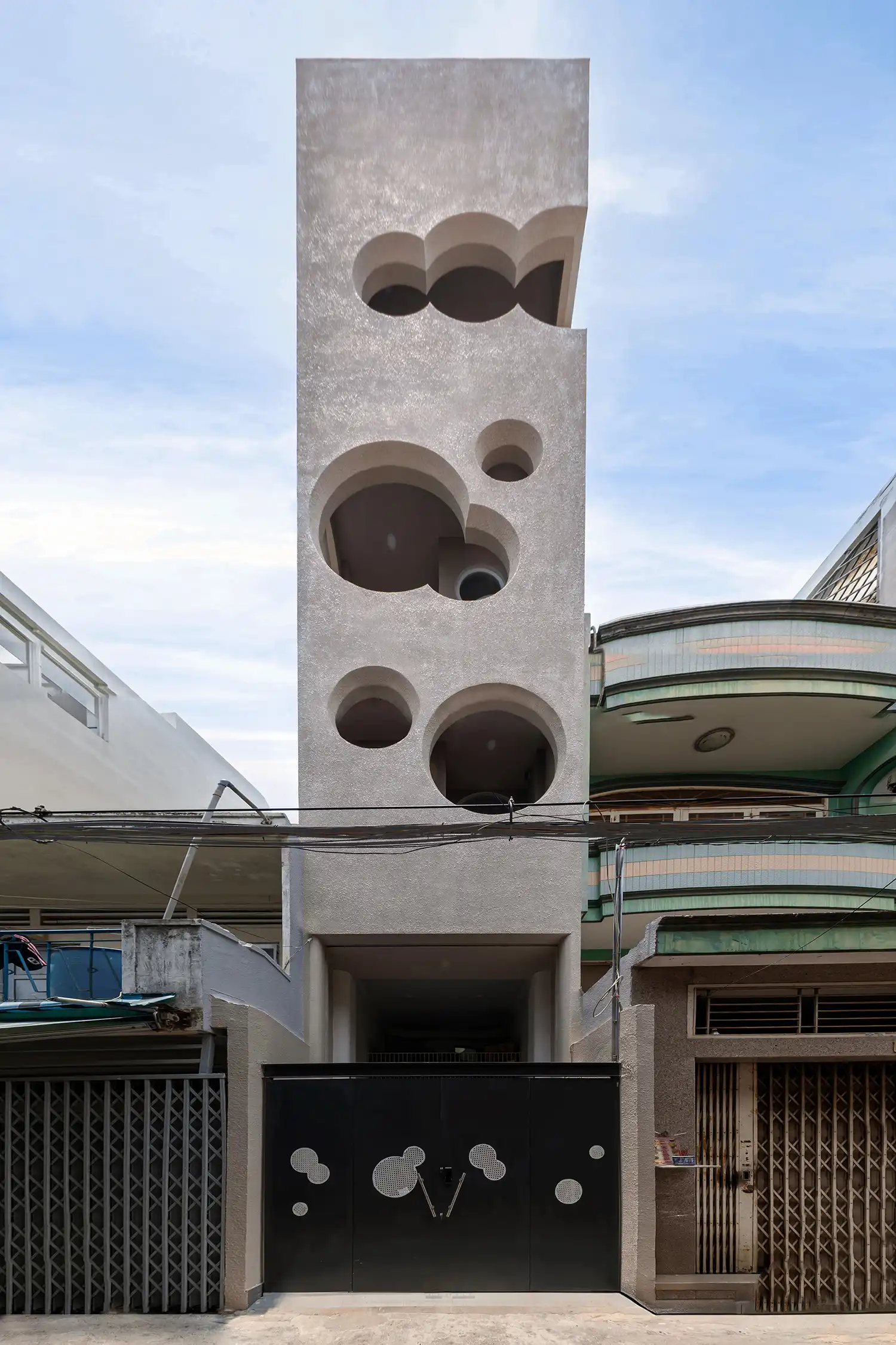 Cloud House by ROOM+ Design & Build: Urban Loft Living in Vietnam