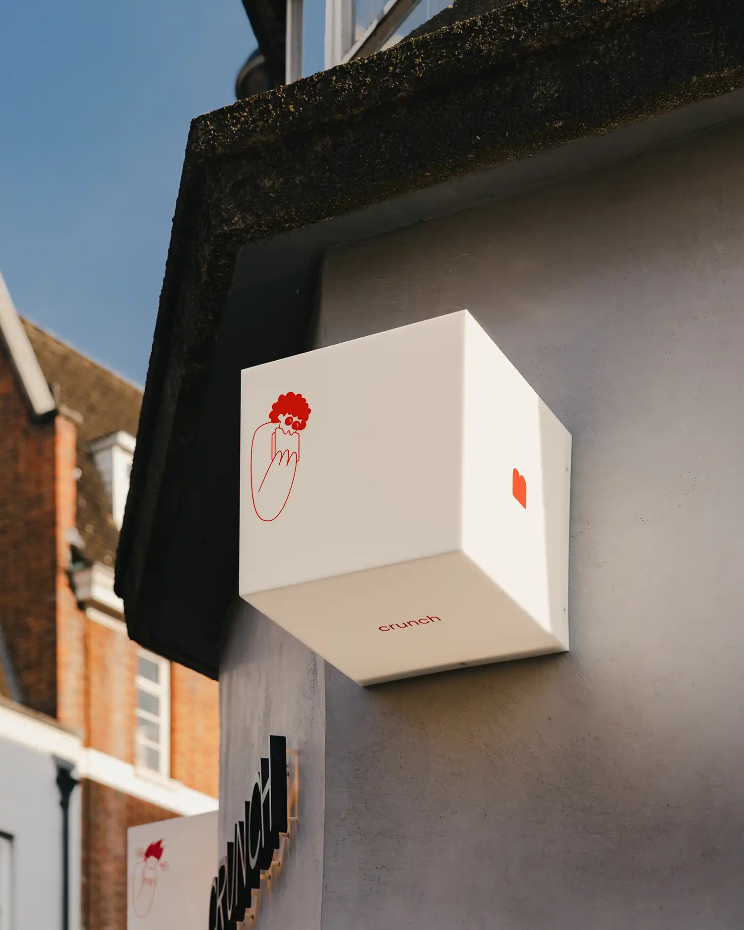 CRUNCH Sandwich Shop by KIDZ Studio: A Retro-Futuristic Design