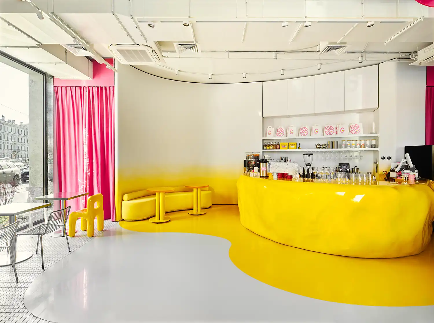 Eggsellent Cafe by KIDZ Studio: A Yolk-Inspired Wonderland in St. Petersburg