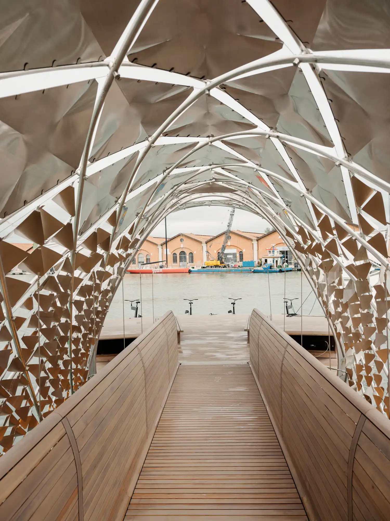 Gateway to Venice’s Waterway: Norman Foster & Porsche at Biennale 2025