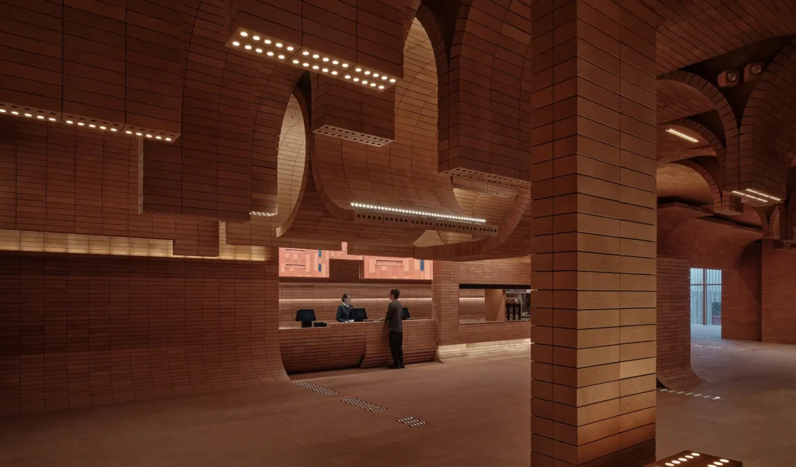 Haikou Gaoxingli Insun Cinema: One Plus’ Brick Wave Architecture